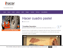 Tablet Screenshot of ihacer.com
